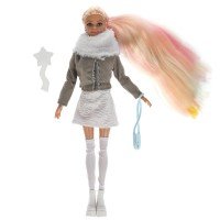 316996   Кукла 29 см София, руки и ноги сгибаются, в шубе, в комплекте акс КАРАПУЗ в кор.24шт Медведь Калуга