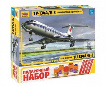 7007ПН Авиалайнер "Ту-134 А/Б-3" Медведь Калуга