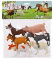 Набор домашних животных Farm animal, 13-16см, 6шт. Медведь Калуга
