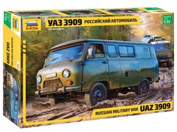 3644 Российский автомобиль УАЗ 3909 Медведь Калуга