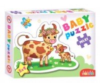 Пазлы Baby puzzle Мамы и малыши-2 Медведь Калуга