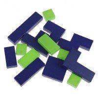 314239   Настольная игра кубик за кубиком кор.13,5*20,5*4см Умные игры в кор.2*60шт Медведь Калуга