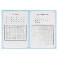 322953   Письмо. Начальный уровень. Графические диктанты. 165х235 мм,  96 стр., 2+2 Умка в кор.40шт Медведь Калуга