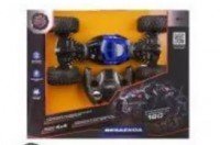 Вездеход трюковой р/у, 4 WD, переворот, режим высокой и низкой посадки, син. Медведь Калуга