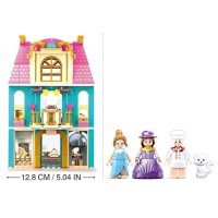 Конструктор серии Розовая мечта, 287 дет. Медведь Калуга