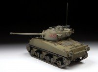 3645 Американский средний танк М4А2 (76)  "Шерман" Медведь Калуга