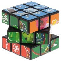 Логическая игра "Фиксики" кубик 3х3 с картинками ZY896242-R 7345038 Медведь Калуга