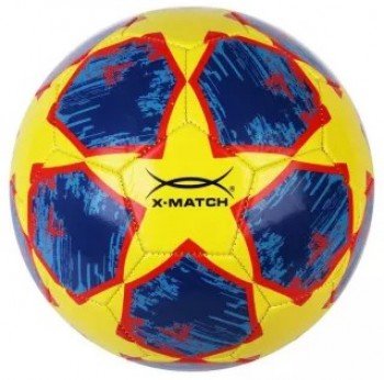 Мяч футбольный X-Match, 1 слой PVC, 1.8 мм. 330-350 гр. Размер  5. Медведь Калуга