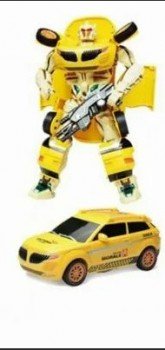 Игровой набор Робот-трансформер, свет, звук, в комплекте предметов 3шт.,тестовые элементы питания LR41*3 шт., коробка, в ассортименте Медведь Калуга