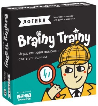 Игра-головоломка BRAINY TRAINY УМ266 Логика Медведь Калуга