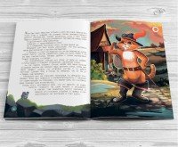 Книга DEVAR 50898 большая книга сказок в доп.реальности Медведь Калуга