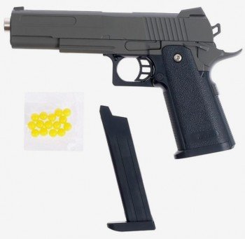 Пистолет пневматический детский «Оборона», металлический Медведь Калуга