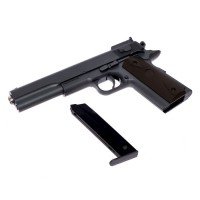 Пистолет Colt M1911, с металлическими элементами, 25 см, стреляет пульками 6 мм Медведь Калуга