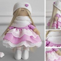 Интерьерная кукла "Лейла", набор для шитья, 21 ? 29,7 ? 0,5 см    7569759 Медведь Калуга