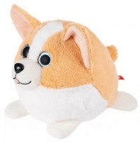 Мягкая игрушка Глазастик Корги 18 см Медведь Калуга