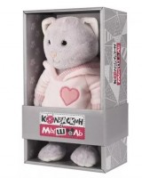 Мягкая Игрушка Колбаскин&Мышель Мышель в Розовом Худи, 20 см, в Коробке Медведь Калуга