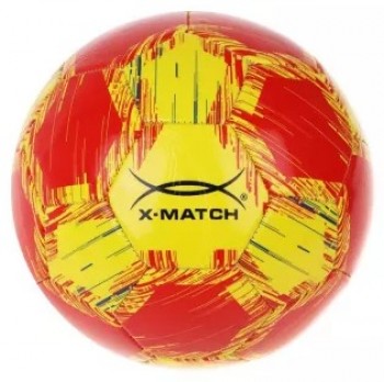 Мяч футбольный X-Match, 1 слой PVC, 1.8 мм. 330-350 гр. Размер 5. Медведь Калуга