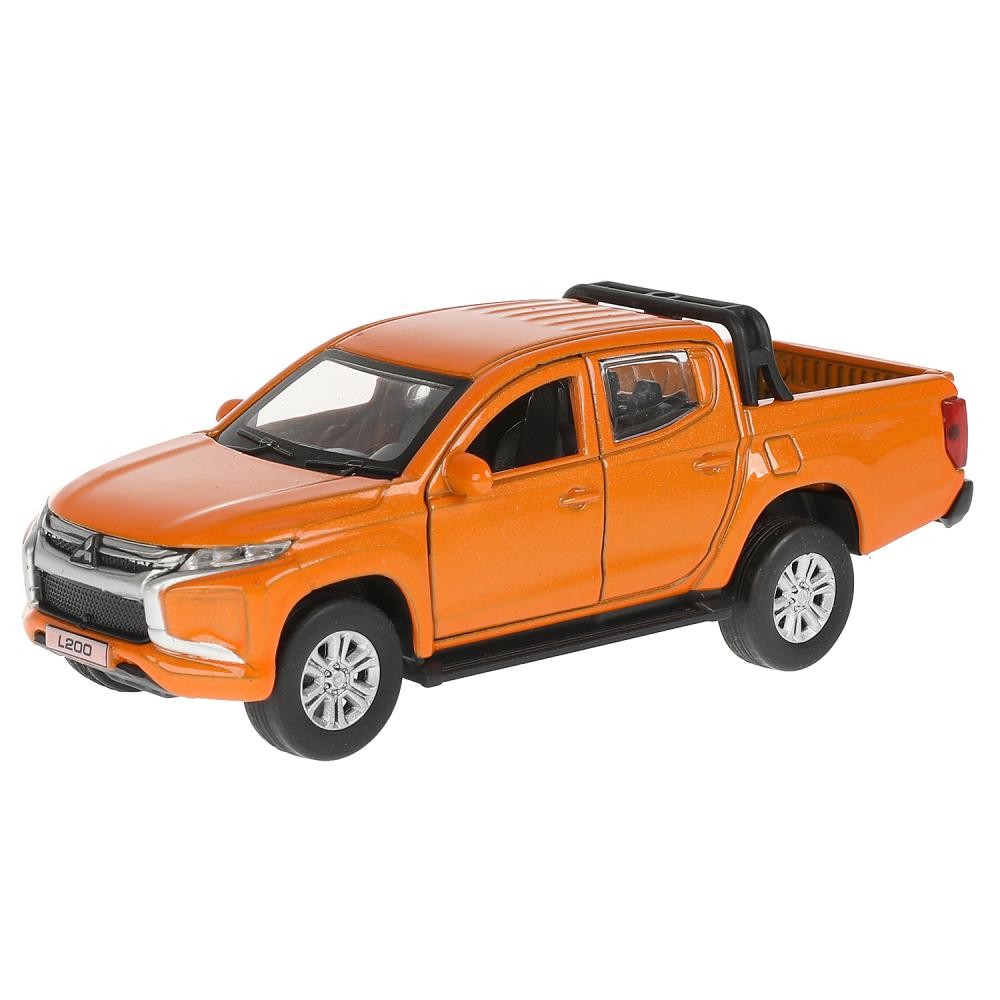 Купить 315132 Машина металл MITSUBISHI l200 13 см, двери, багаж, инерц,  оранжев, кор. Технопарк в кор.2*3 - Медведь Калуга