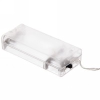 Гирлянда для дома на батарейках 5м 50 ламп LED от 2*АА, прозрач.провод, IP-20, Белый Медведь Калуга