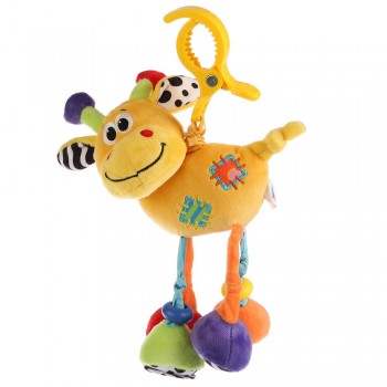 253308   Текстильная игрушка подвеска с механизмом вибрации жираф Умка в кор.125шт Медведь Калуга
