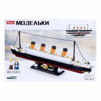 Конструктор Модельки «Титаник», 481 деталь Медведь Калуга
