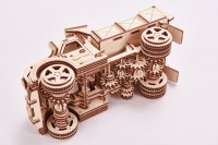 Механический 3D-пазл из дерева Wood Trick Грузовик-Самосвал Медведь Калуга