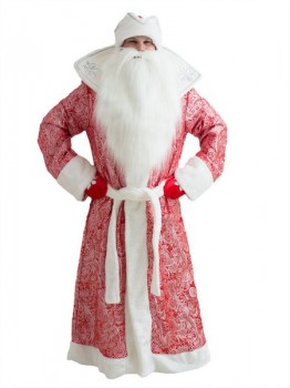 Дед Мороз Царский красный Маскар костюм 4620012501263 Медведь Калуга