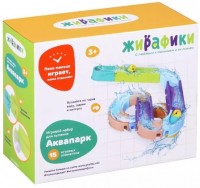 Игр. набор для купания "Аквапарк": 15 игровых эл. Медведь Калуга
