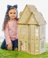 Кукольный домик "Лайт" КД-4 3310269 Медведь Калуга