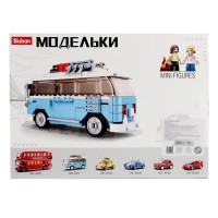 Конструктор Модельки "Минивен", 227 деталей 9300351 Медведь Калуга