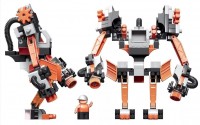 Конст-р Technobot, набор с большим роботом и пилотом, 95 эл Медведь Калуга