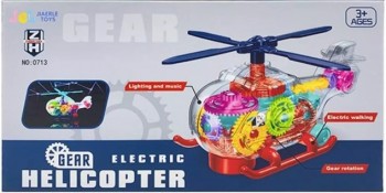 Вертолёт эл., свет, звук, элементы питания АА*3шт. не входят в комплект, коробка, в ассортименте Медведь Калуга