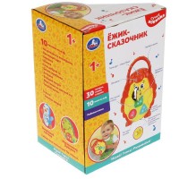317938 Ёжик-сказочник 60 песен,загадок,сказок,стихов и звуков.свет.удобная ручка.кор.бат Умка в кор. Медведь Калуга