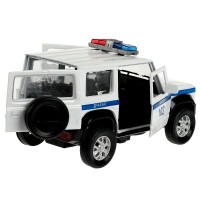 341155 Машина металл свет-звук SUZUKI JIMNY ПОЛИЦИЯ 11,5 см, двер, баг, инер, кор. Технопарк в кор.2 Медведь Калуга