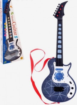 Игрушка музыкальная - гитара "Рок-гитарист", световые и звуковые эффекты 4686132 Медведь Калуга