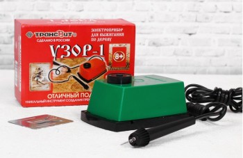 Прибор для выжигания "Узор - 1"  МИКС   659865 Медведь Калуга