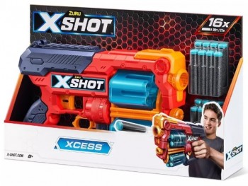 Игровой набор для стрельбы ZURU X-Shot «Ексель – Иксес – ТК-12» Медведь Калуга