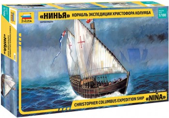 9005 Корабль Хр. Колумба "Нинья" Медведь Калуга
