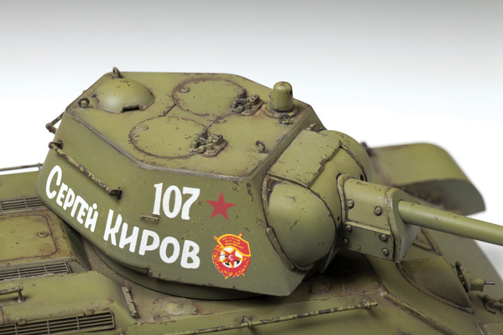 3686ПН Советский средний танк Т-34/76, обр. 1942 г. Медведь Калуга