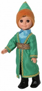 Кукла "Мальчик в башкирском костюме", 30 см В3913 5393386 Медведь Калуга