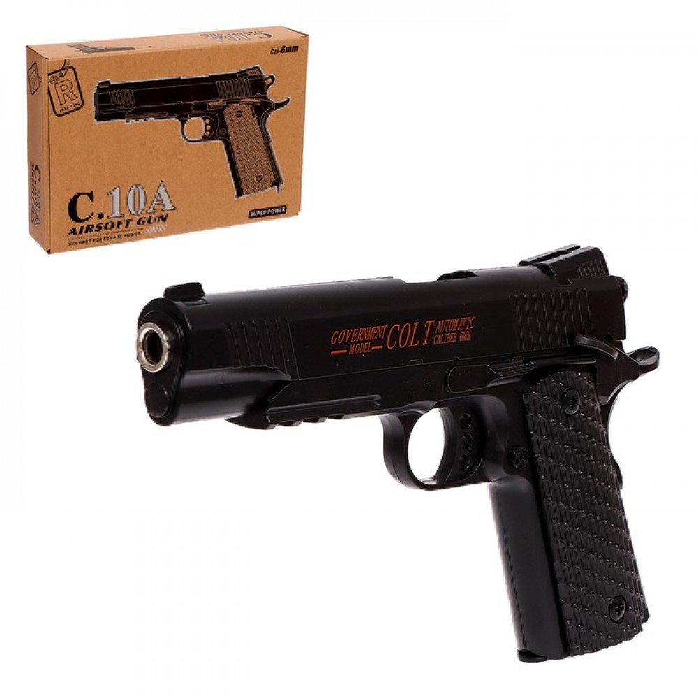 Пистолет Colt 1911 Classic, металлический   7532096 Медведь Калуга