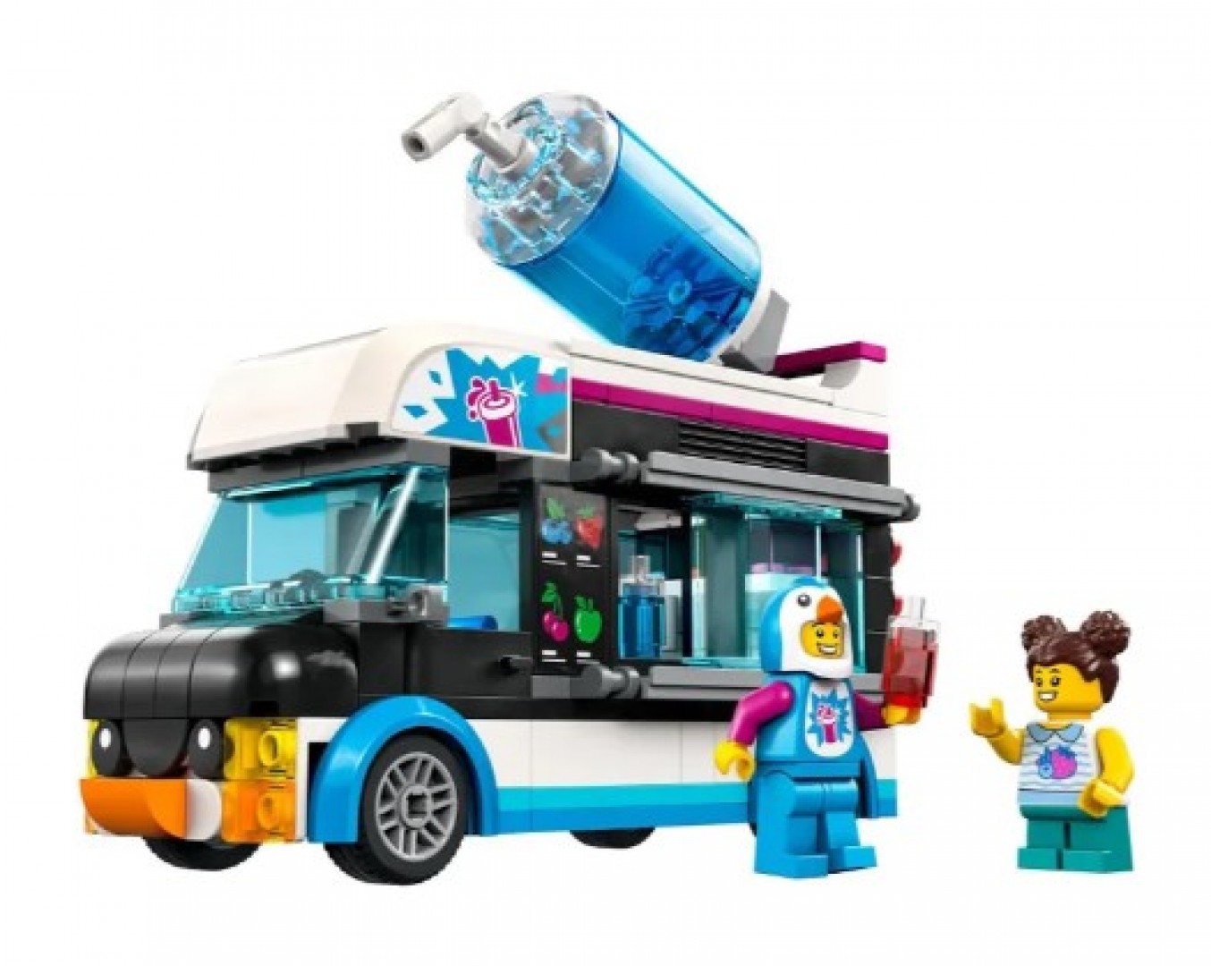 Констр-р LEGO CITY Фургон для шейков Пингвин Медведь Калуга
