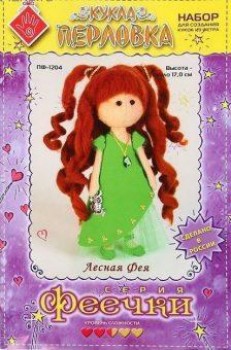 Набор для изготовления текст. игрушки Лесная Фея Медведь Калуга