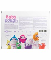 Тесто для лепки BabyDough, набор 8 цветов, яркие (арт.BD020) Медведь Калуга