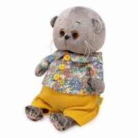 Басик BABY в рубашке и штанишках 20 см Медведь Калуга