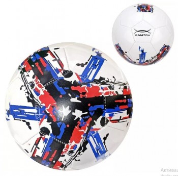 Мяч футбольный X-Match, 1 слой PVC, 1,6 мм. Медведь Калуга