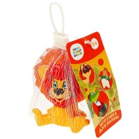 223451 Игрушка для ванны львенок пищалка СОЮЗМУЛЬТФИЛЬМ 1 шт. в сетке КАПИТОШКА в кор.72шт Медведь Калуга