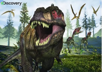 Пазл Super 3D Тираннозавр, 100 детал. Медведь Калуга
