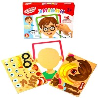 Игра магнитная "Эмоции". Серия Магнитные истории Медведь Калуга