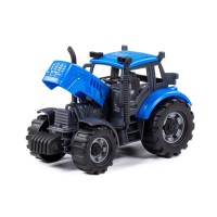 Трактор "Прогресс" инерционный (синий) (в коробке) Медведь Калуга